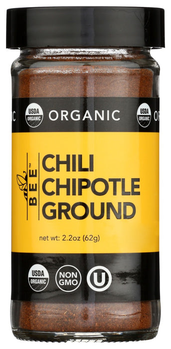 BEESPICES: Organic Chili Chipotle Ground, 2.2 oz