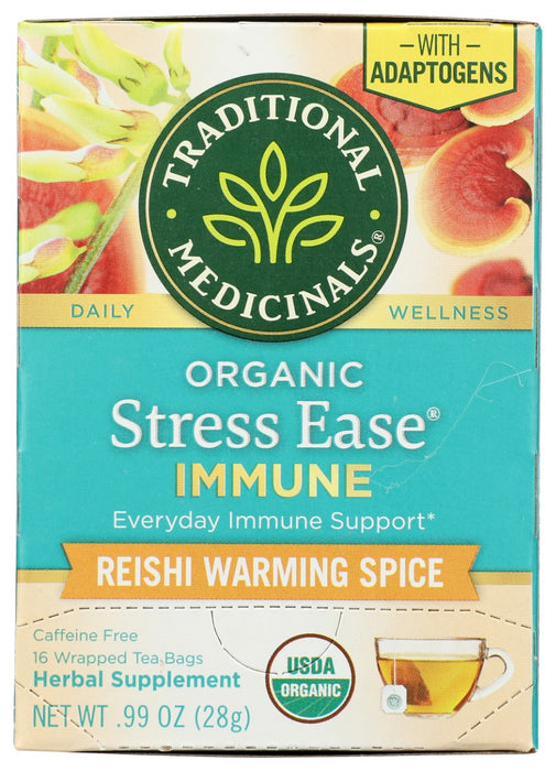 TRADITIONAL MEDICINALS: Stress Ease Immune Tea, 16 bg
