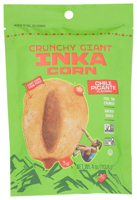 INKA: Crunchy Giant Corn Chile Picante, 4 oz