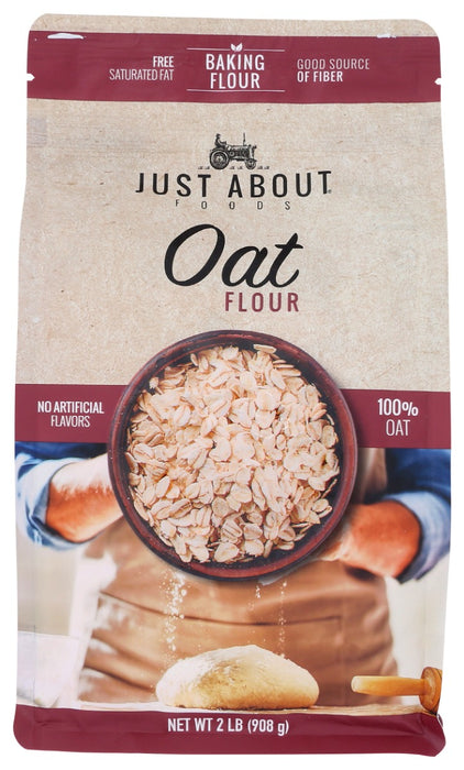 JUST ABOUT FOODS: Oat Flour, 2 lb