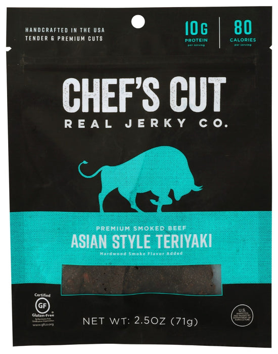 CHEFS CUT: Teriyaki Beef Jerky, 2.5 oz