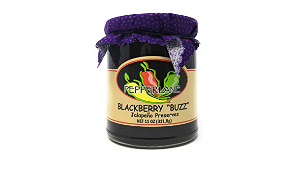 PEPPERLANE: Blackberry Buzz Preserves, 11 oz