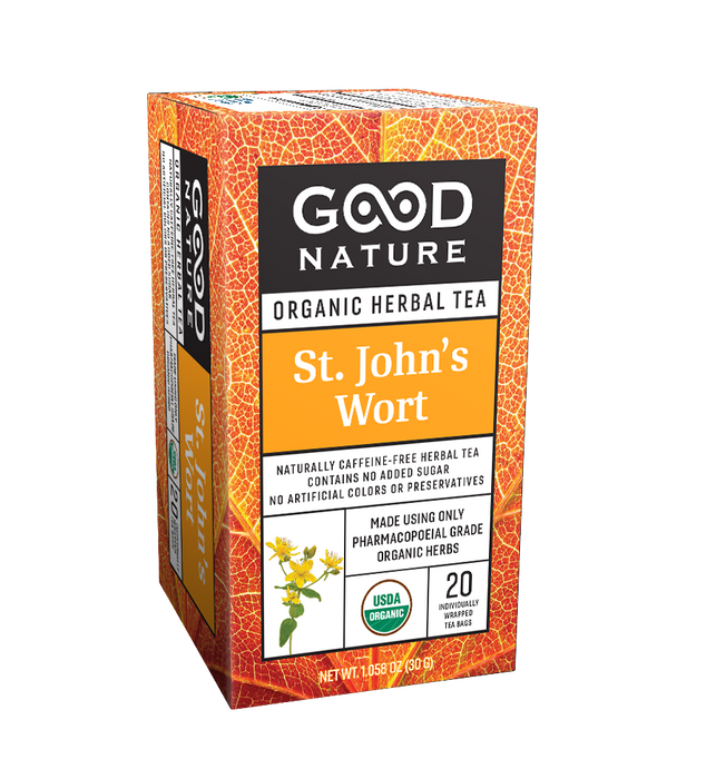 GOOD NATURE: Organic St Johns Wort Tea, 30 gm