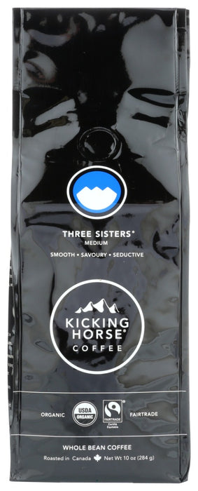 KICKING HORSE: Three Sisters Whole Bean Coffee, 10 oz