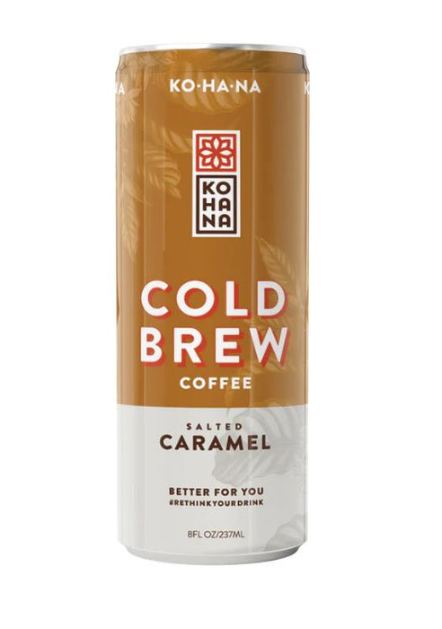 KOHANA: Salted Caramel Cold Brew Coffee, 8 fo