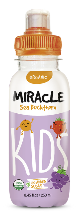 MIRACLE SEA BUCKTHORN: Grape and Strawberry Juice, 8.45 fo