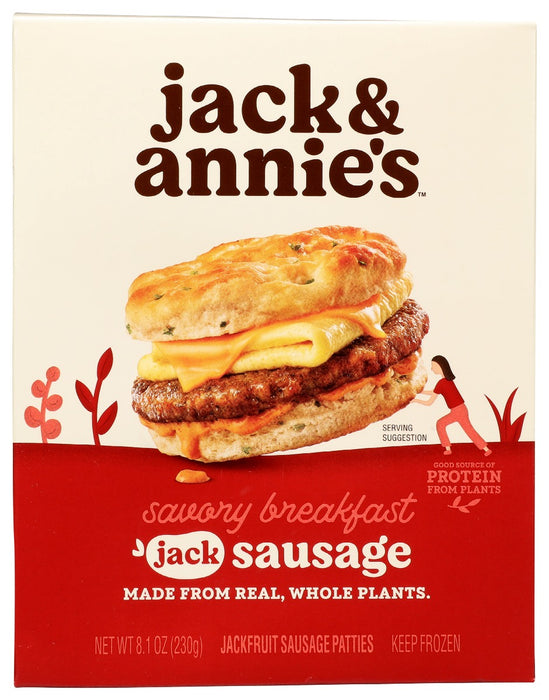 JACK & ANNIES: Savory Breakfast Sausage Patty, 8.1 oz