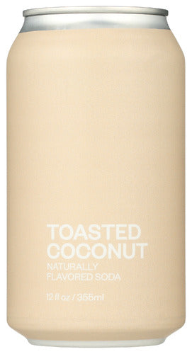 UNITED SODAS OF AMERICA: Soda Toasted Coconut, 12 FO