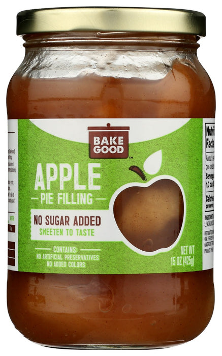 BAKE GOOD: Pie Filling Apple, 15 oz