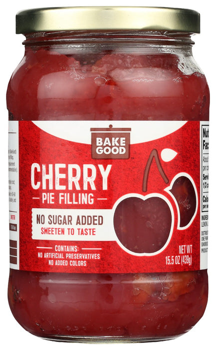BAKE GOOD: Pie Filling Cherry, 15.5 oz