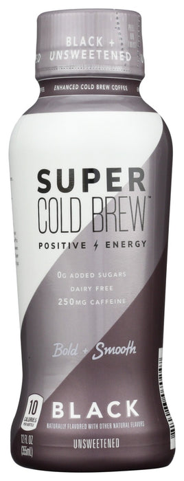 SUPER COFFEE: Coffee Rtd Cold Brew, 12 FO