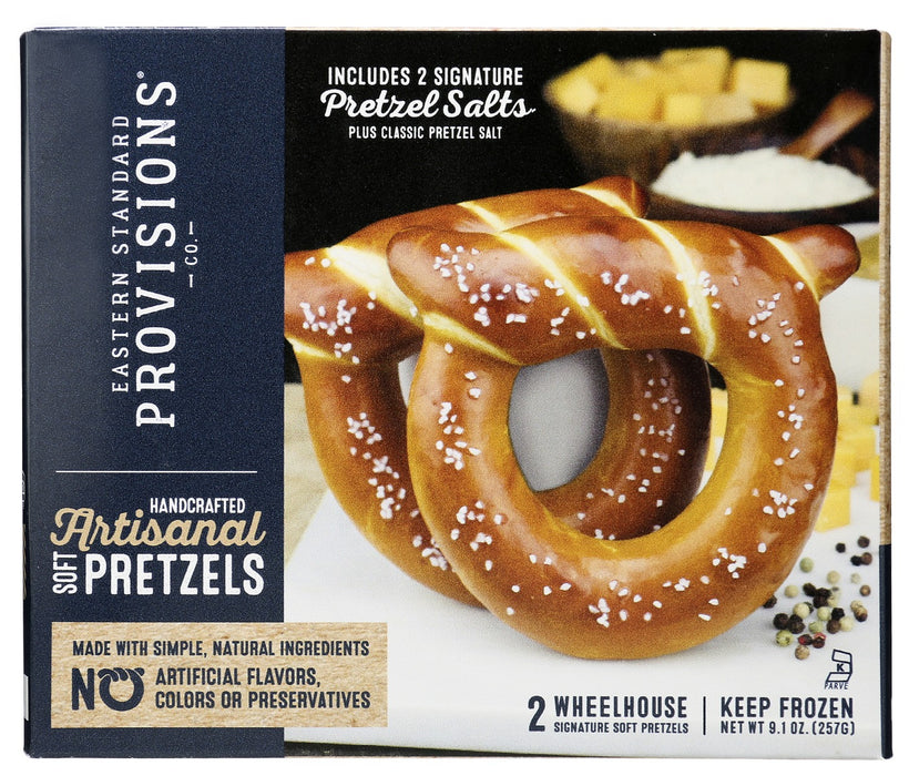 EASTERN STANDARD PROVISIONS: 2 Wheelhouse Signature Soft Pretzel, 9.1 oz