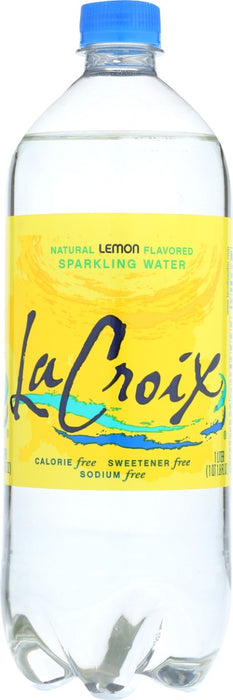 LA CROIX: Lemon Sparkling Water, 1 Lt