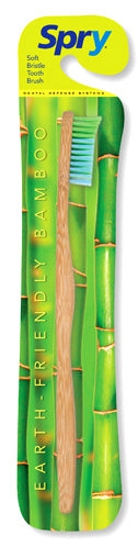 SPRY: Toothbrush Bamboo, 1 ea