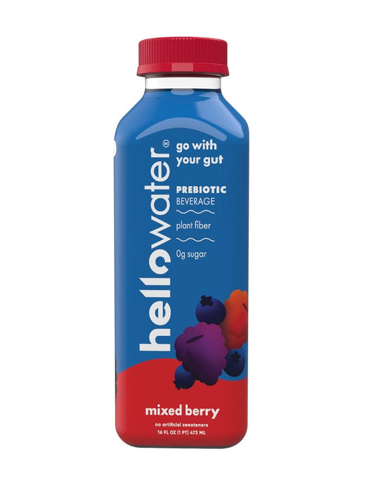 HELLOWATER: Water Mixed Berry Smile, 16 oz