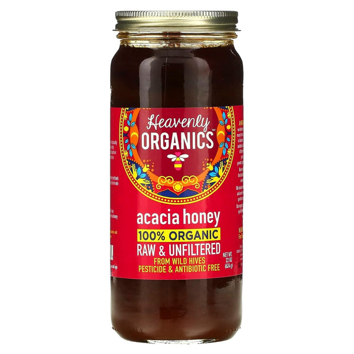 HEAVENLY ORGANICS: Acacia Honey, 22 oz
