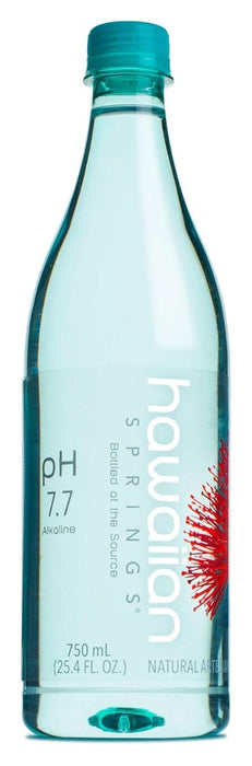 HAWAIIAN SPRINGS: Natural Artesian Water, 750 ml