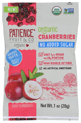 PATIENCE FRUIT & CO: Cranberry Dried Nsa Caddy,  1oz