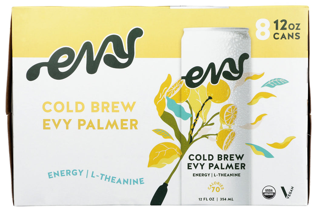 EVY TEA: Evy Palmer Cold Brew 8 Count, 96 fo