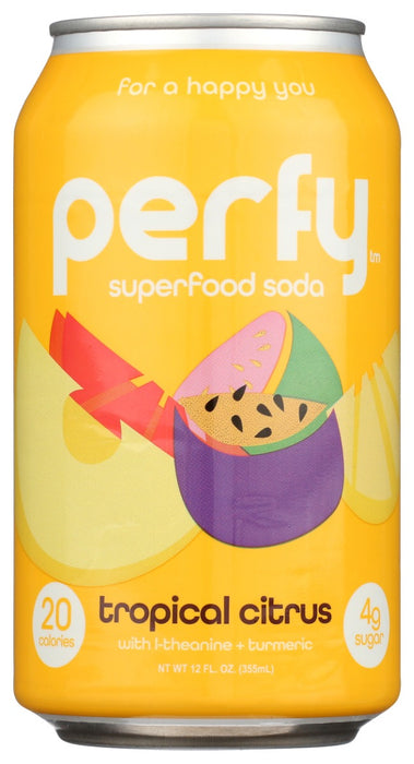PERFY: Tropical Citrus Soda, 12 fo