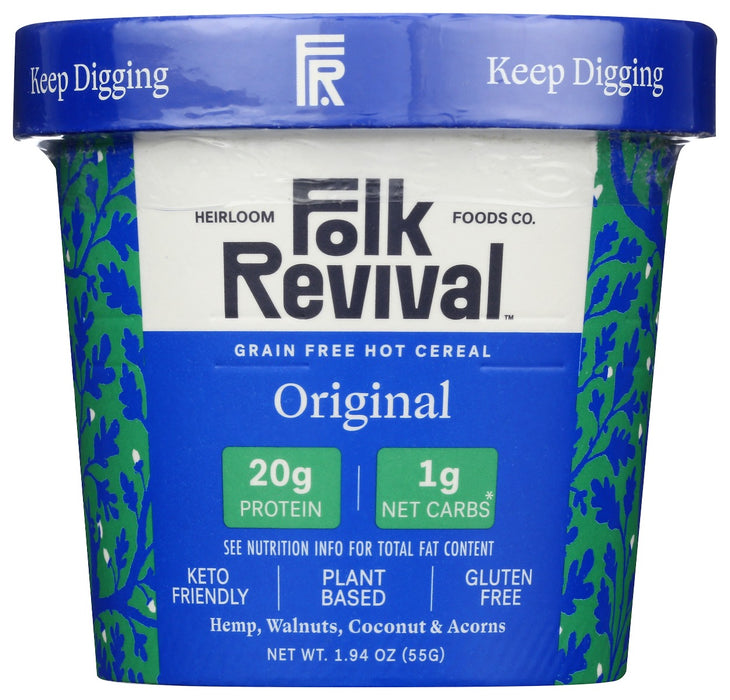 FOLK REVIVAL: Hot Cereal Original, 1.94 oz