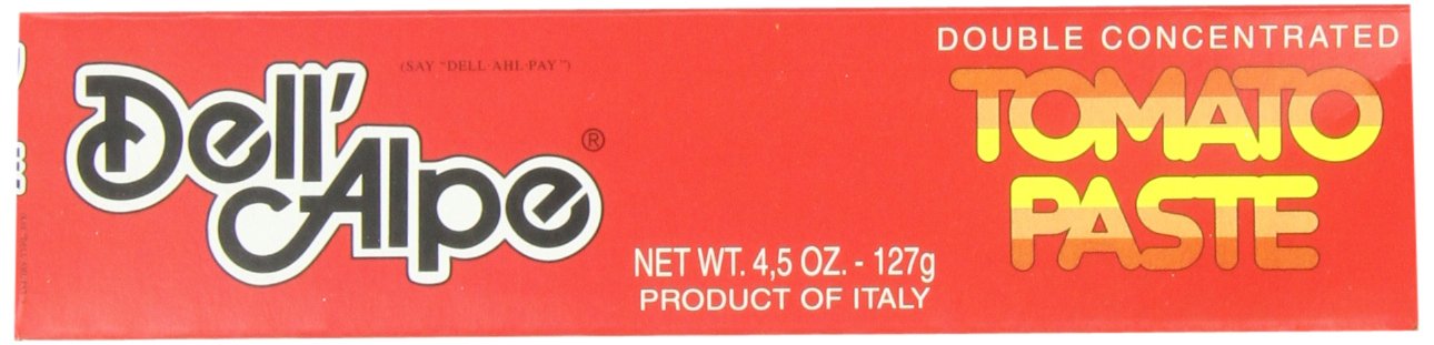 DELL ALPE: Tomato Paste Tube, 4.5 oz