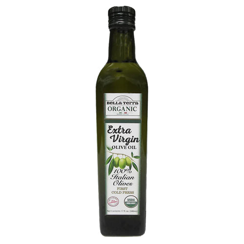 BELLA TERRA: Organic Extra Virgin Olive Oil, 17 fo
