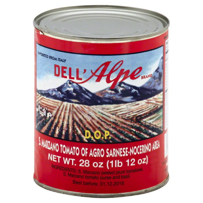 DELL ALPE: San Marzano Tomato Of Agro Sarnese Nocerino, 28 oz