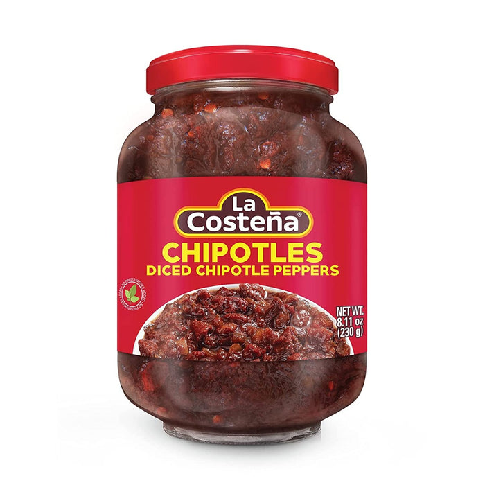 LA COSTENA: Diced Chipotle Peppers, 8.11 oz