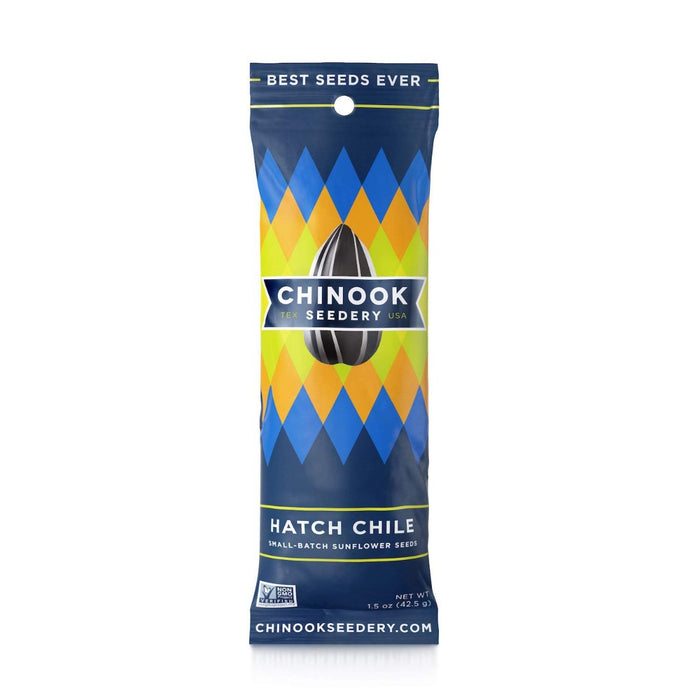 CHINOOK SEEDERY: Hatch Chile Sunflower Seeds, 1.5 oz