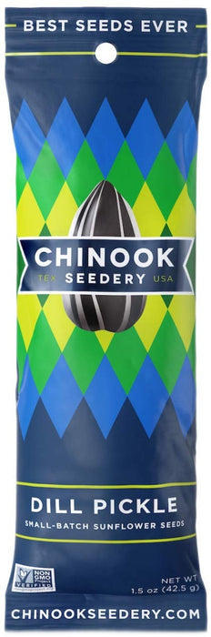 CHINOOK SEEDERY: Dill Pickle Sunflower Seeds, 1.5 oz