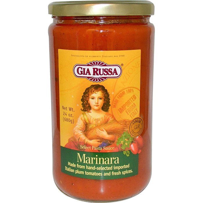 GIA RUSSA: Marinara Pasta Sauce, 24 oz