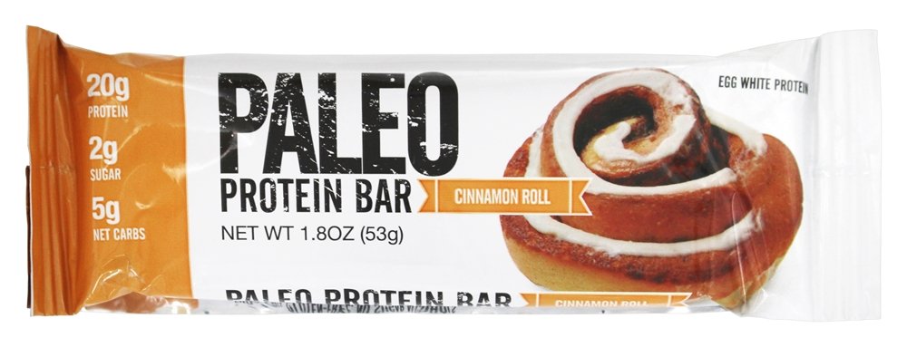 JULIAN BAKERY: Cinnamon Roll Paleo Protein Bar, 1.8 oz