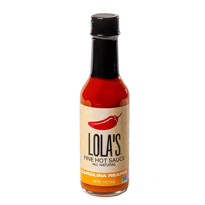LOLAS FINE HOT SAUCE: All Natural Carolina Reaper, 5 oz