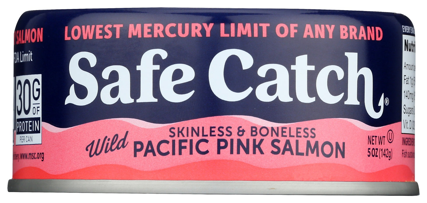 SAFECATCH: Wild Pacific Pink Salmon, 5 oz
