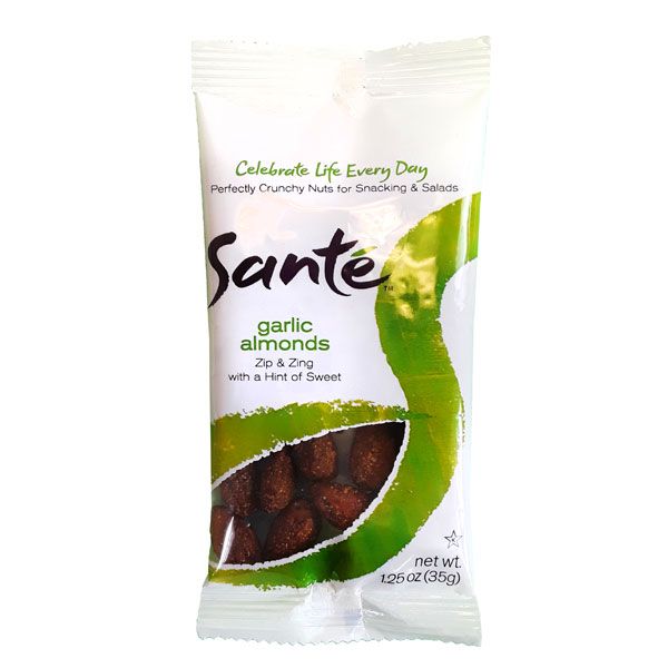 SANTE: Garlic Almonds, 1.25 oz