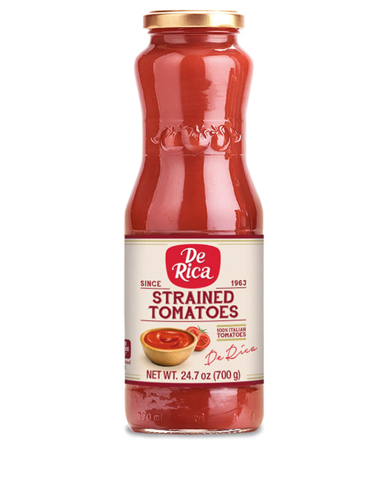DE RICA: Strained Tomatoes, 24.7 oz