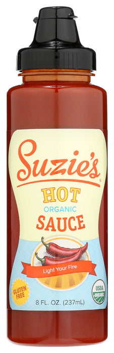 SUZIE'S: Organic Hot Sauce, 8 fo