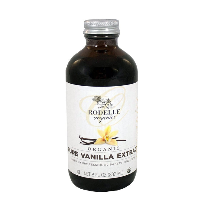 RODELLE: Organic Pure Vanilla Extract, 8 oz