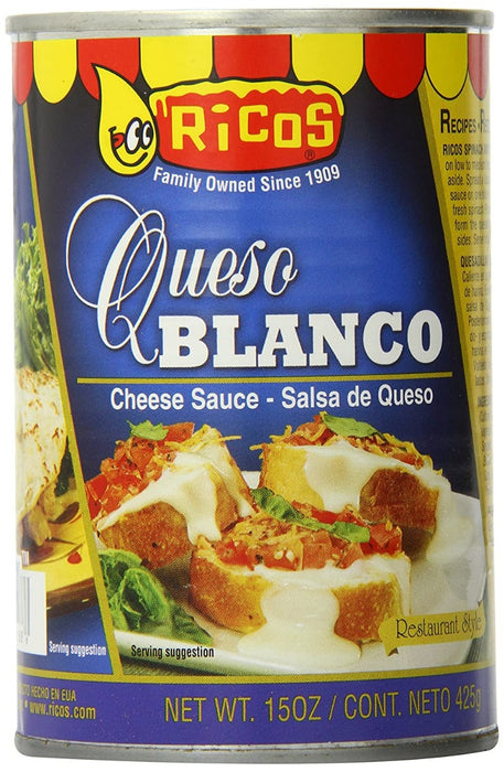 RICOS: Queso Blanco Cheese Sauce, 15 oz