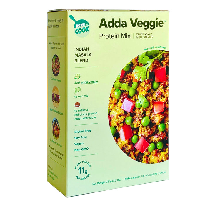 ADDA VEGGIE: Protein Mix Indian Masala Blend, 3.3 oz