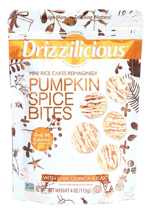 DRIZZILICIOUS: Pumpkin Spice Cake Bites, 4 oz