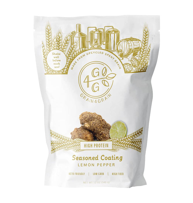 GRAIN4GRAIN: Lemon Pepper Seasoned Coating, 12 oz