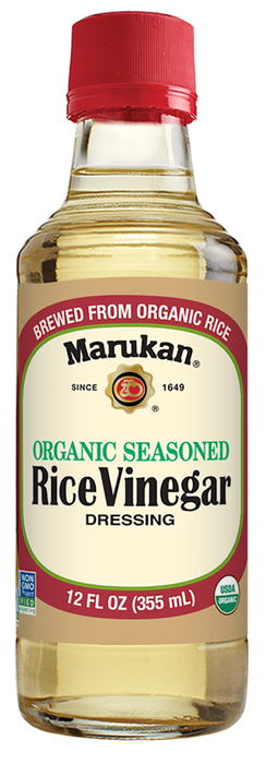 MARUKAN: Organic Seasoned Rice Vinegar Dressing, 12 fo