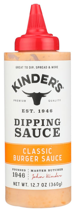 KINDERS: Dipping Sauce Classic Burger, 12.7 oz