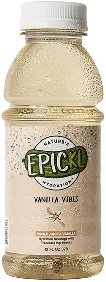 NATURES EPICKL HYDRATION: Pickle Juice Vanilla, 12 fo