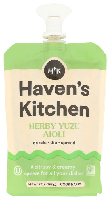 HAVENS KITCHEN: Aioli Herby Yuzu, 7 oz
