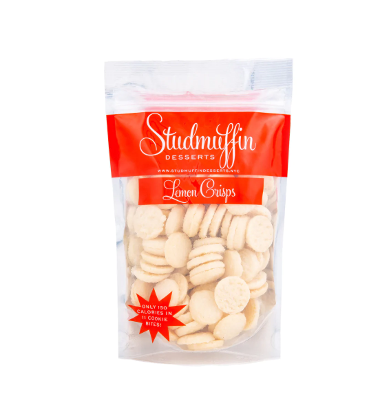 STUDMUFFIN DESSERTS: Lemon Crisps Cookies, 11.3 oz
