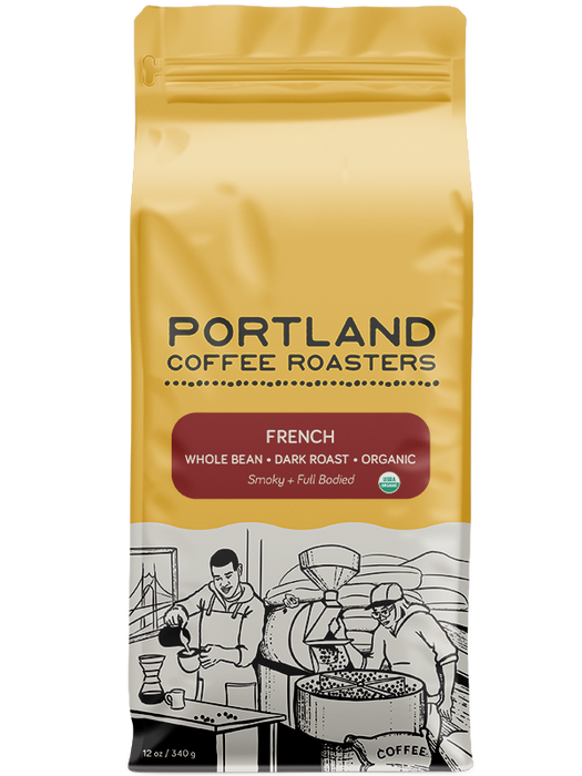 PORTLAND ROASTING: Coffee Whlbean Frnch Rst, 12 oz
