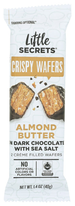 LITTLE SECRETS LLC: Wafer Drk Choc Almnd Bttr, 1.4 oz
